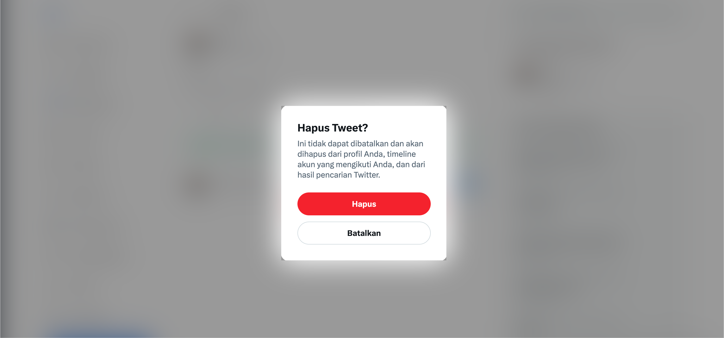 Twitter, Menghapus Semua Tweet Otomatis