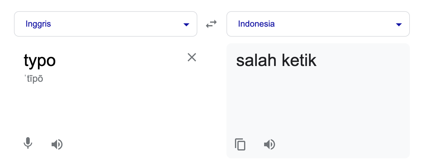 Typo, Cara Cek Typo Bahasa Indonesia Secara Online