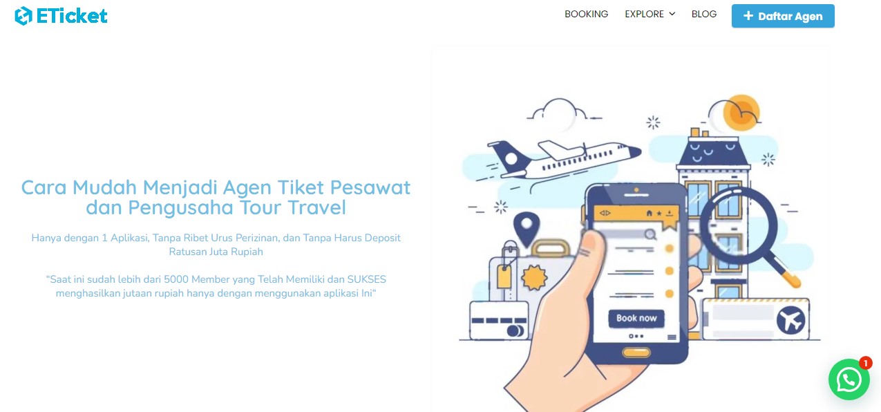 Bisnis Tanpa Batasan: Berbisnis Tiket Dengan Sistem Terbaik ETicket.id ...