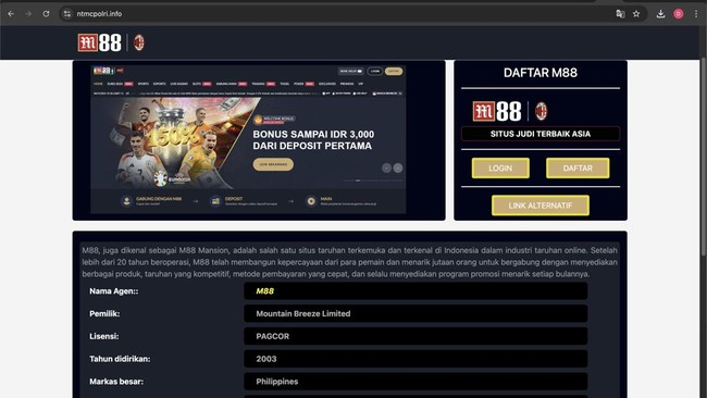 Situs Resmi NTMC Milik Polri Diretas jadi Situs Judi Online! Kapolri Siap Berantas