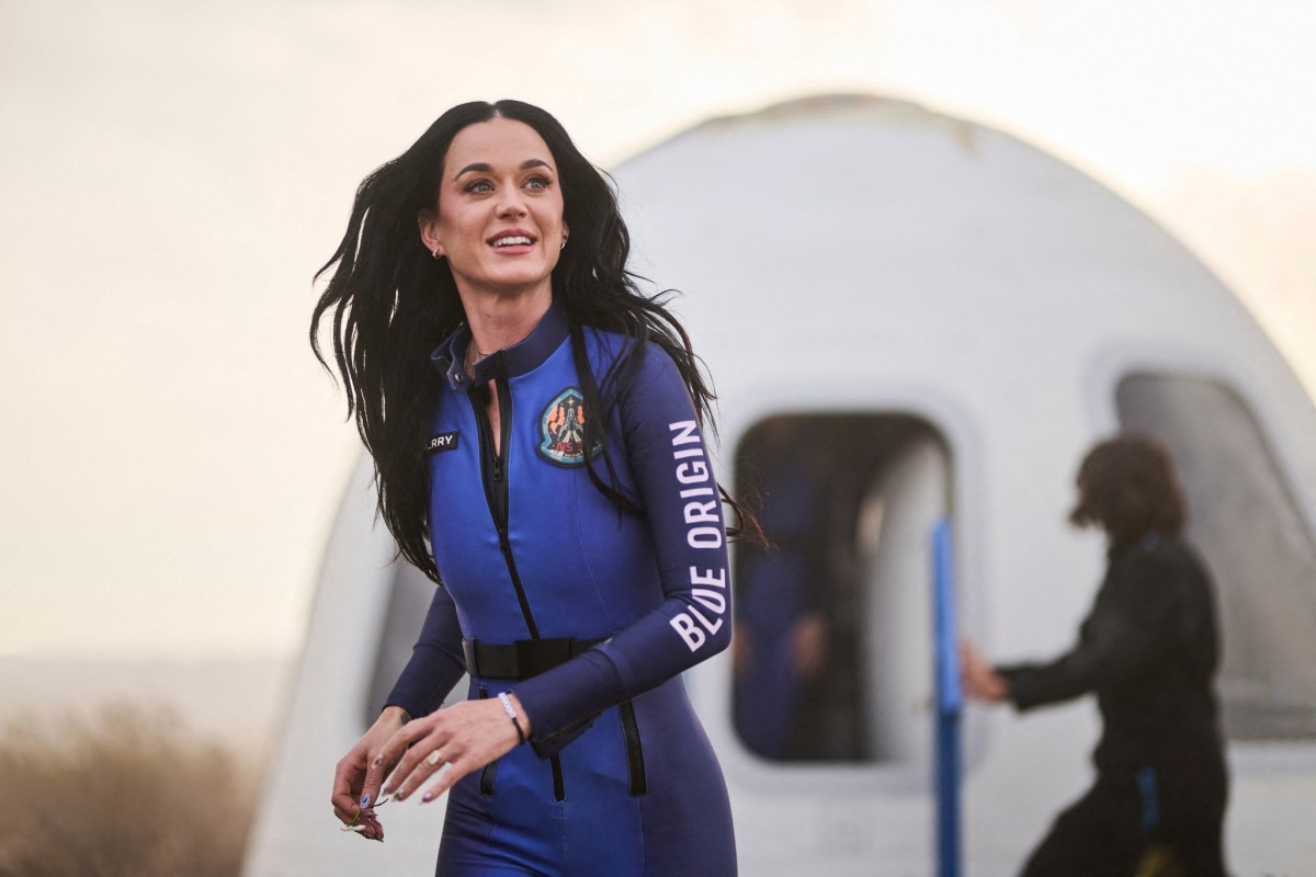 Katty Perry Blue Origin