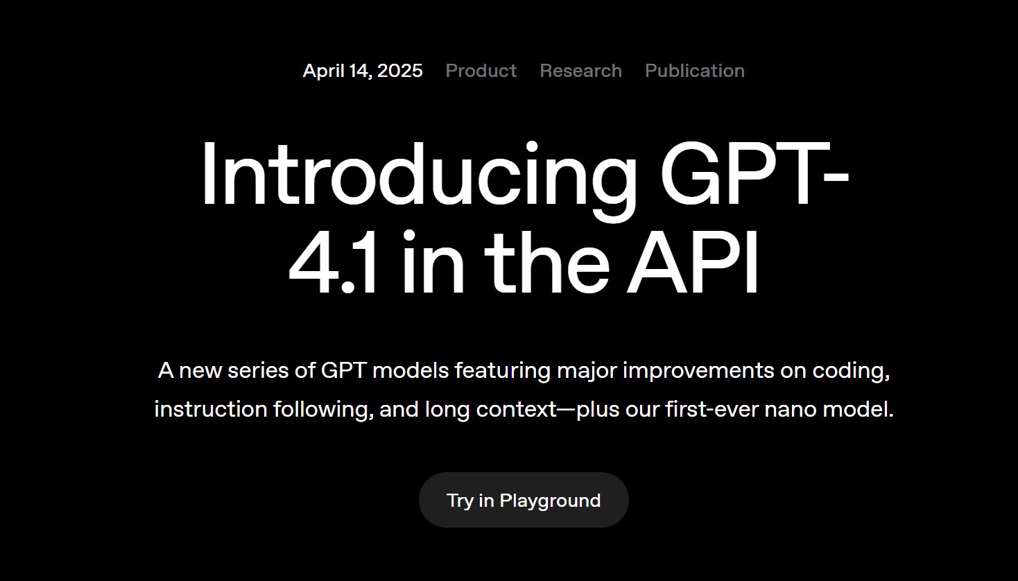 GPT-4.1, OpenAI, fitur baru GPT-4.1, ChatGPT terbaru