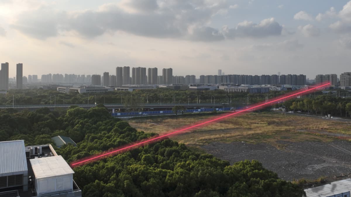 Laser China bisa baca tulisan sekecil biji wijen dari 1,36 km