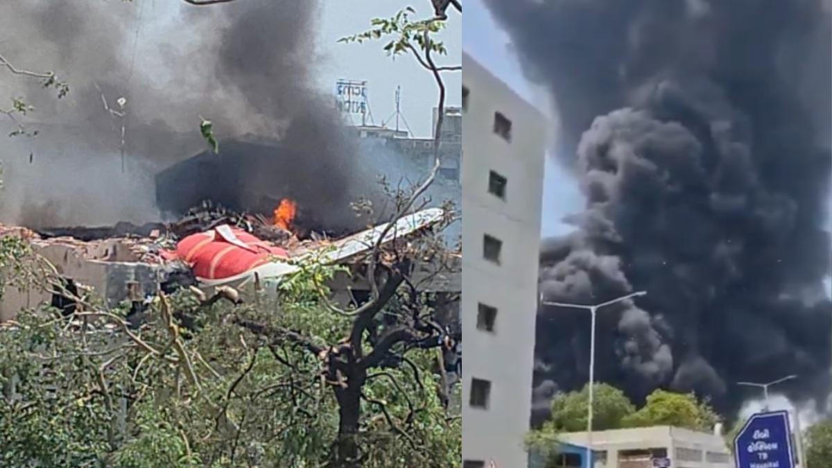 Pesawat Air India jatuh