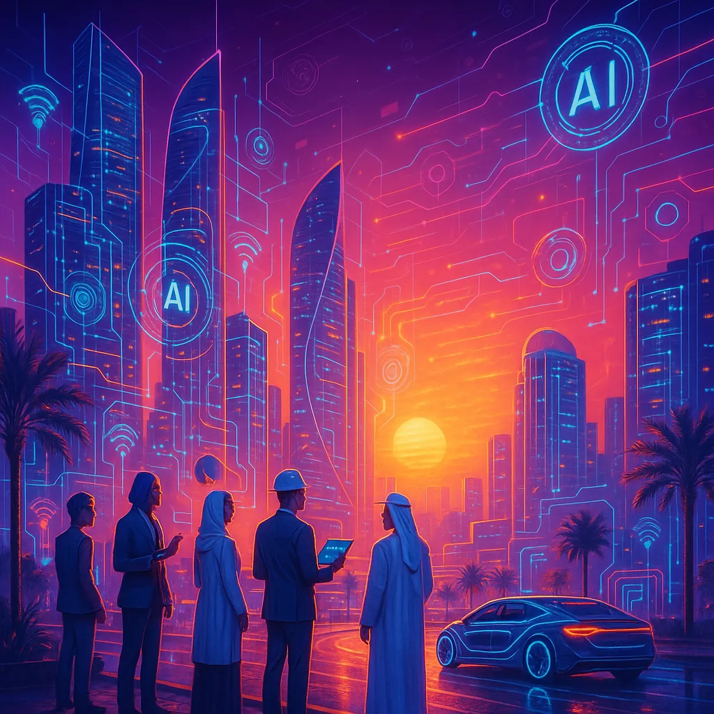 Uni Emirat Arab Bangun Kota AI