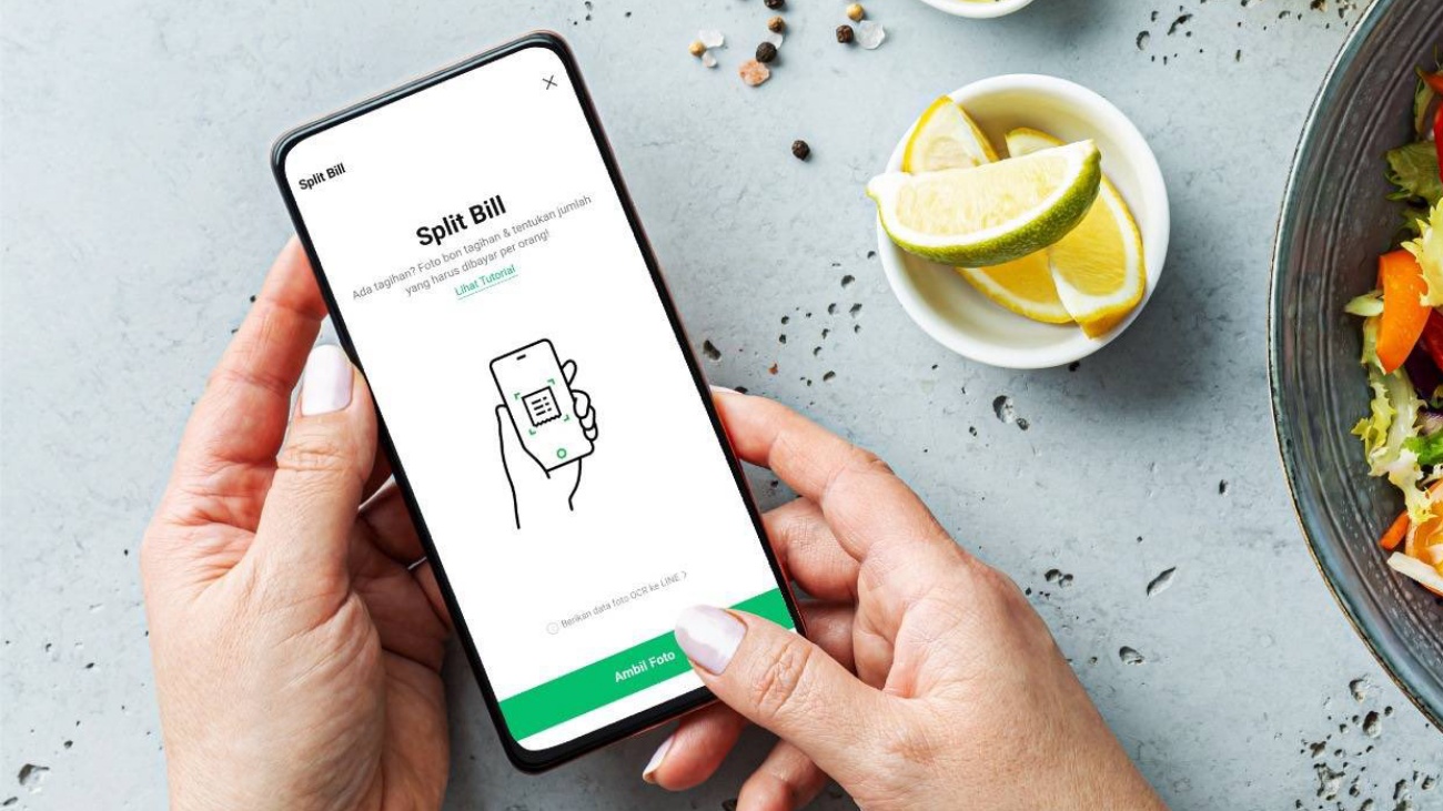 LINE SplitBill ditutup