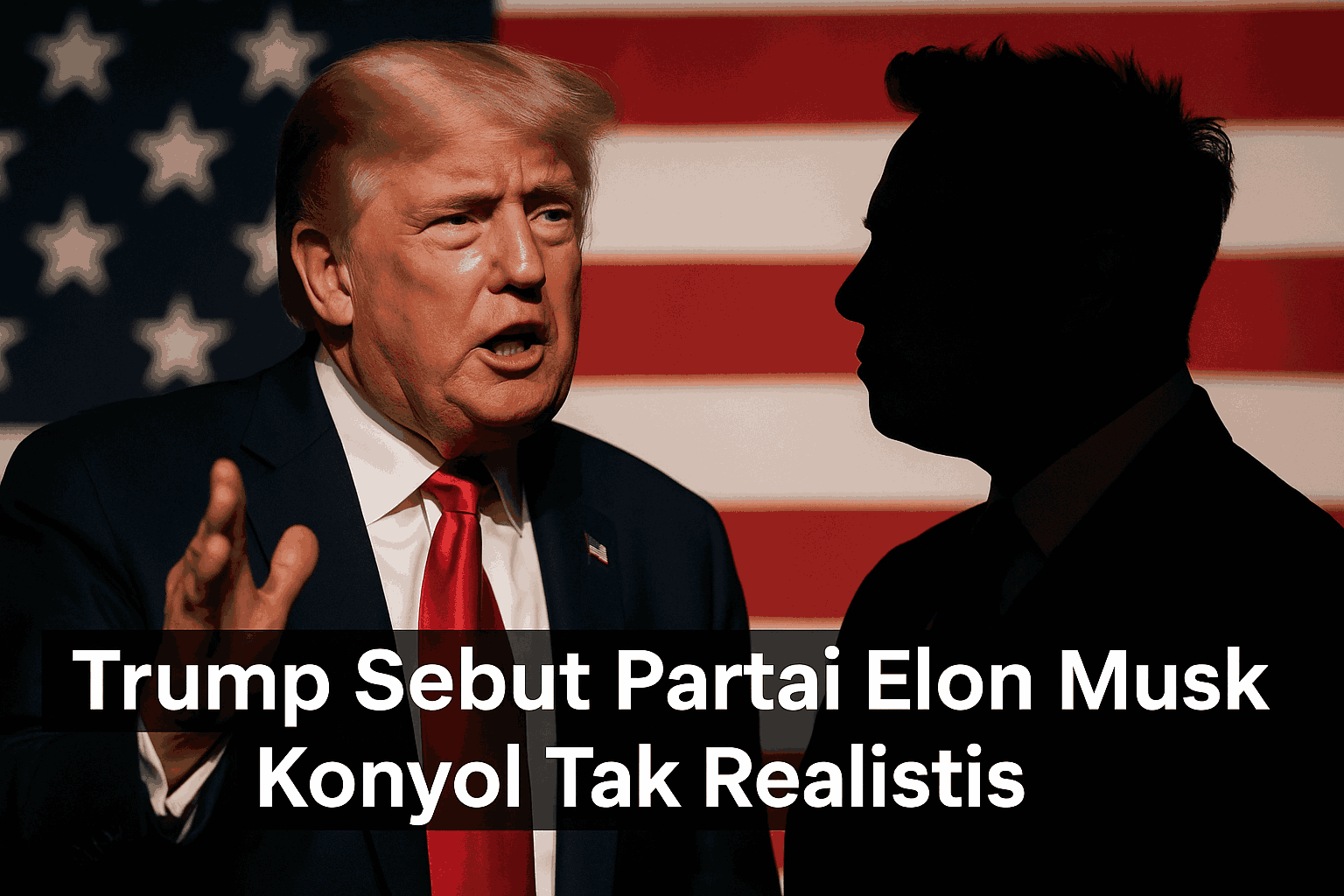 Trump Sebut Partai Elon Musk Konyol