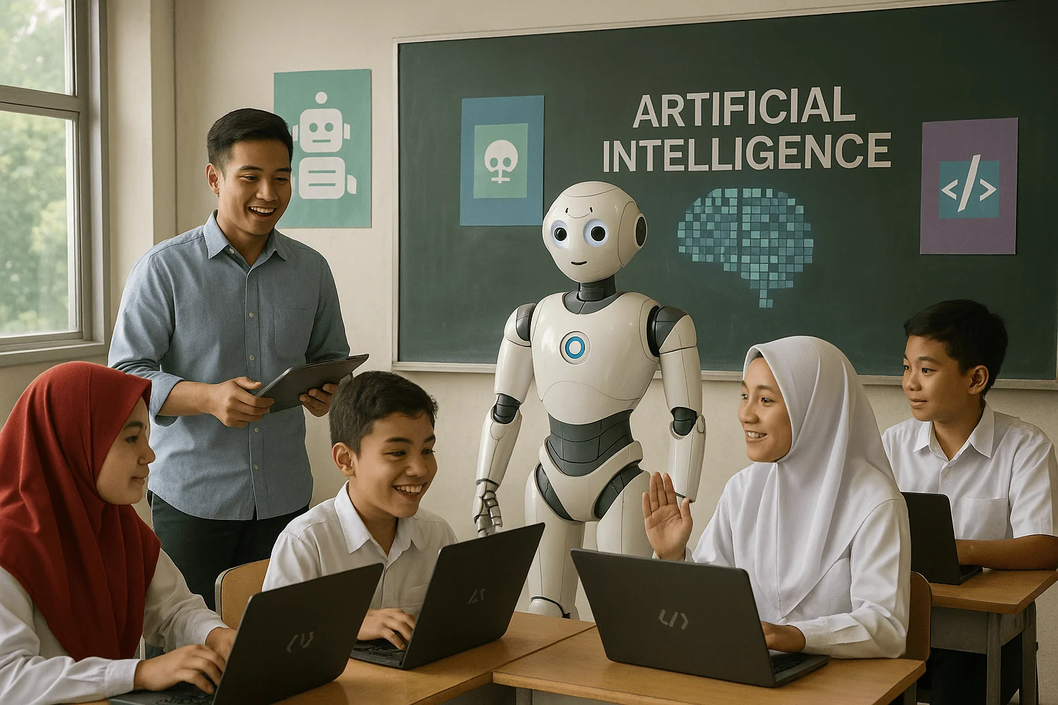 pelajaran koding dan ai