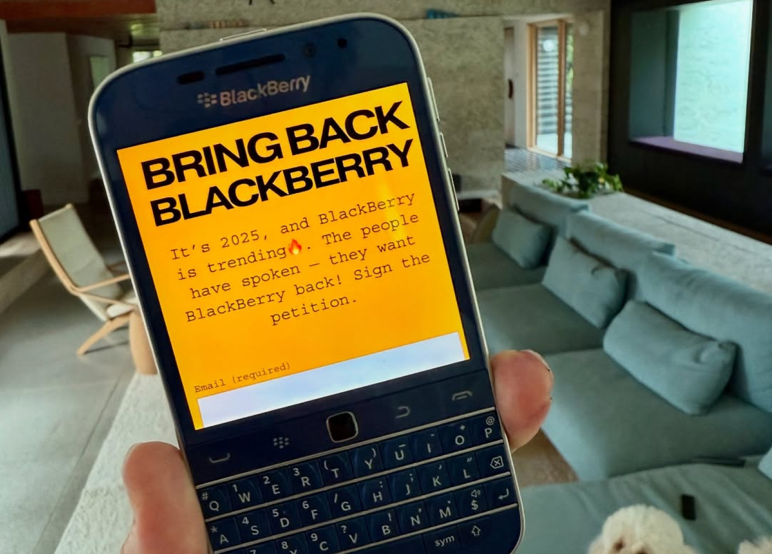 Blackberry Comeback