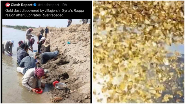 sungai eufrat, kondisi terbaru 2025, gunung emas, pyrite, fakta