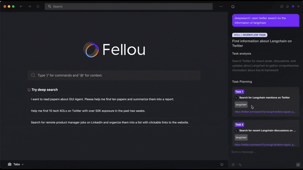 Fellou AI Browser
