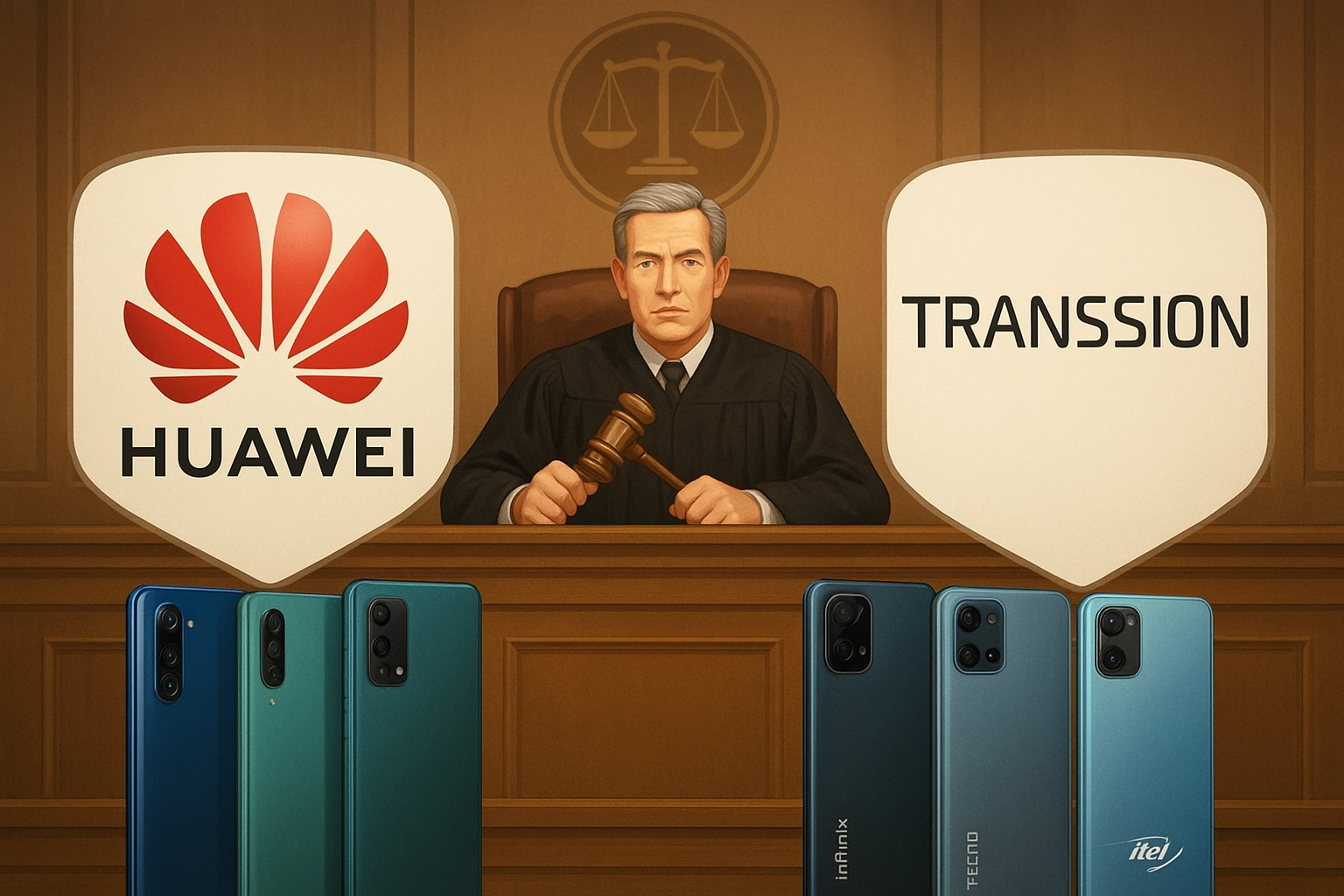 Huawei gugat Transsion Holdings
