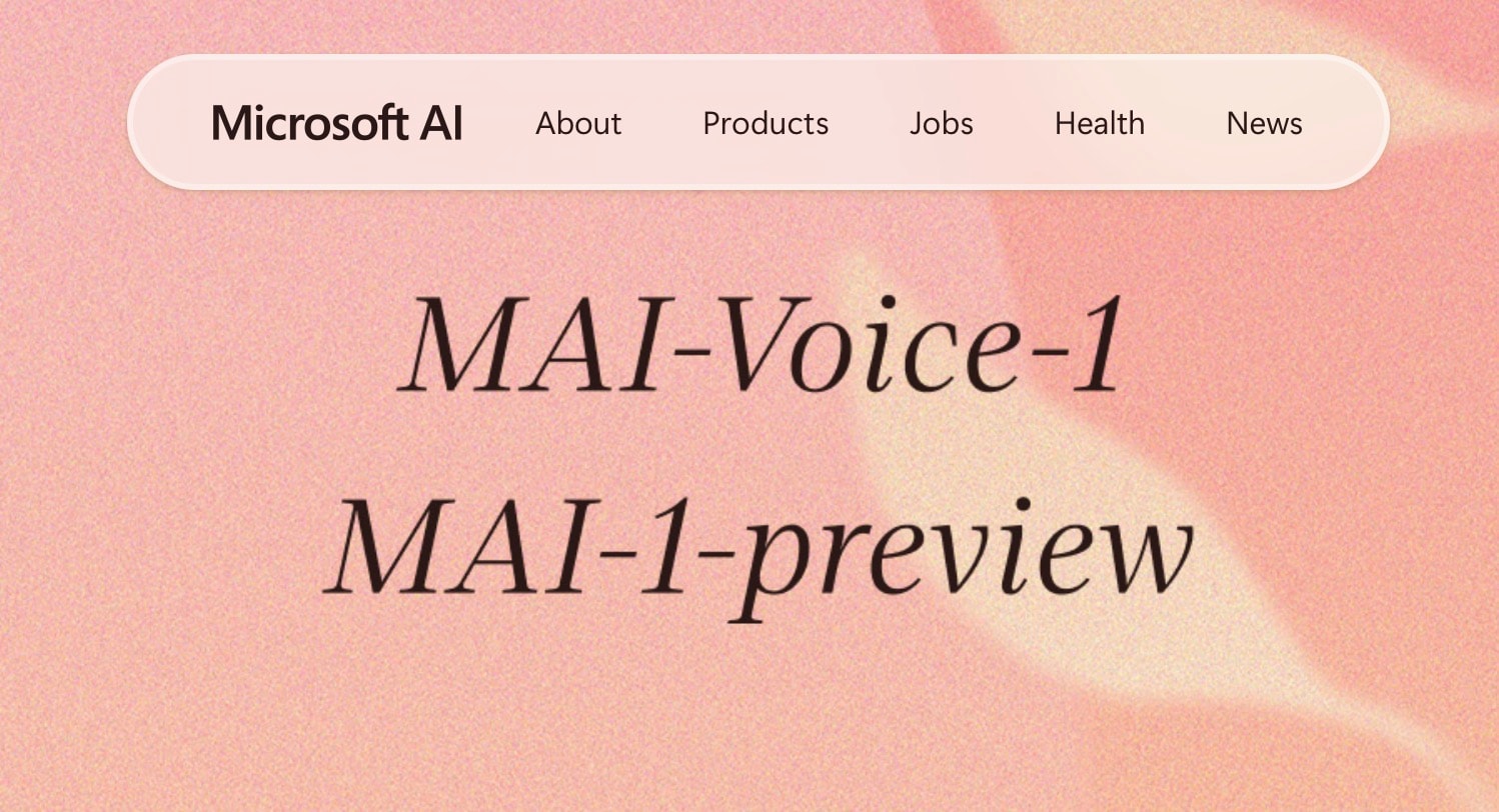 Microsoft MAI-Voice-1