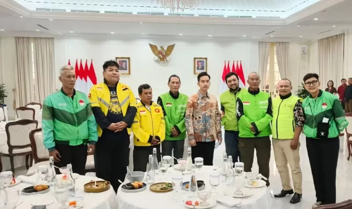 perwakilan ojol bertemu Gibran