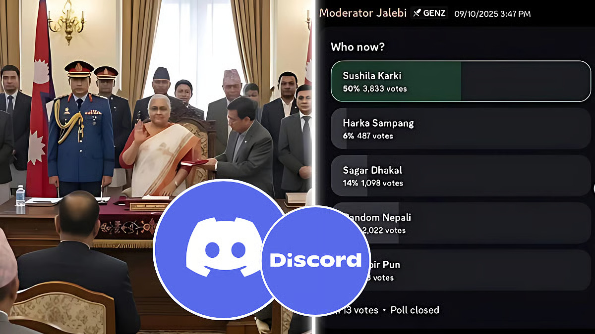 Gen Z Nepal Pemilu Discord