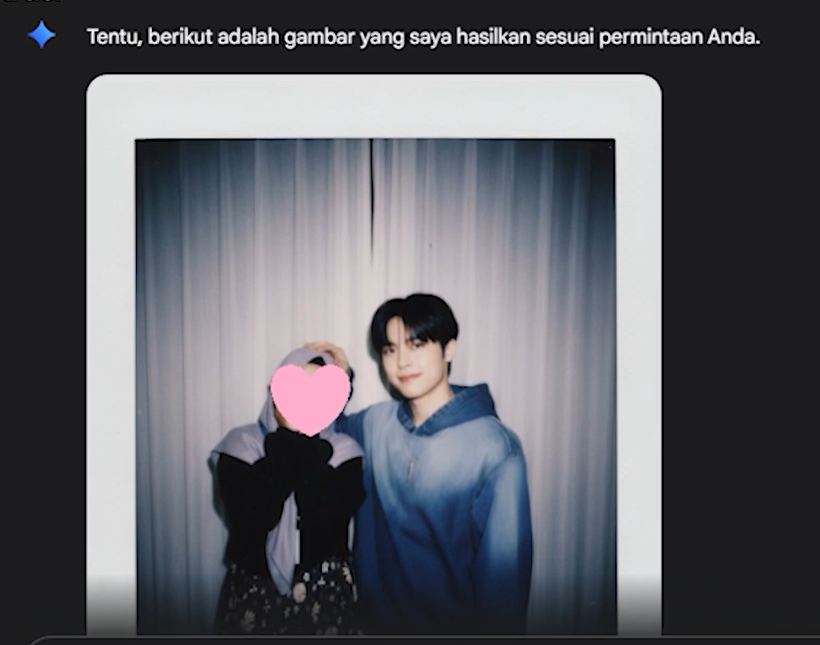 Manipulasi foto dengan AI