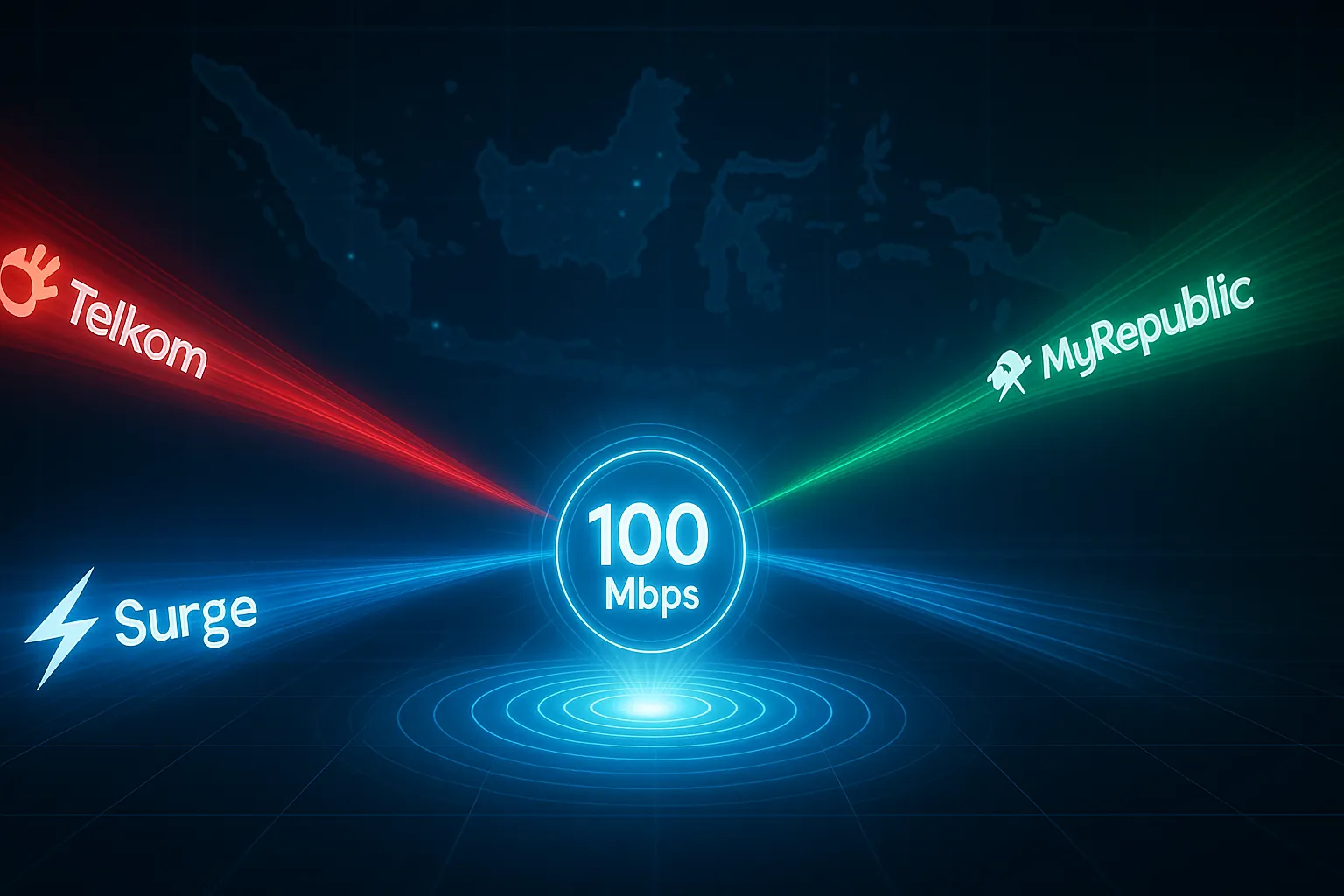 Surge dan MyRepublic internet murah 100 Mbps 