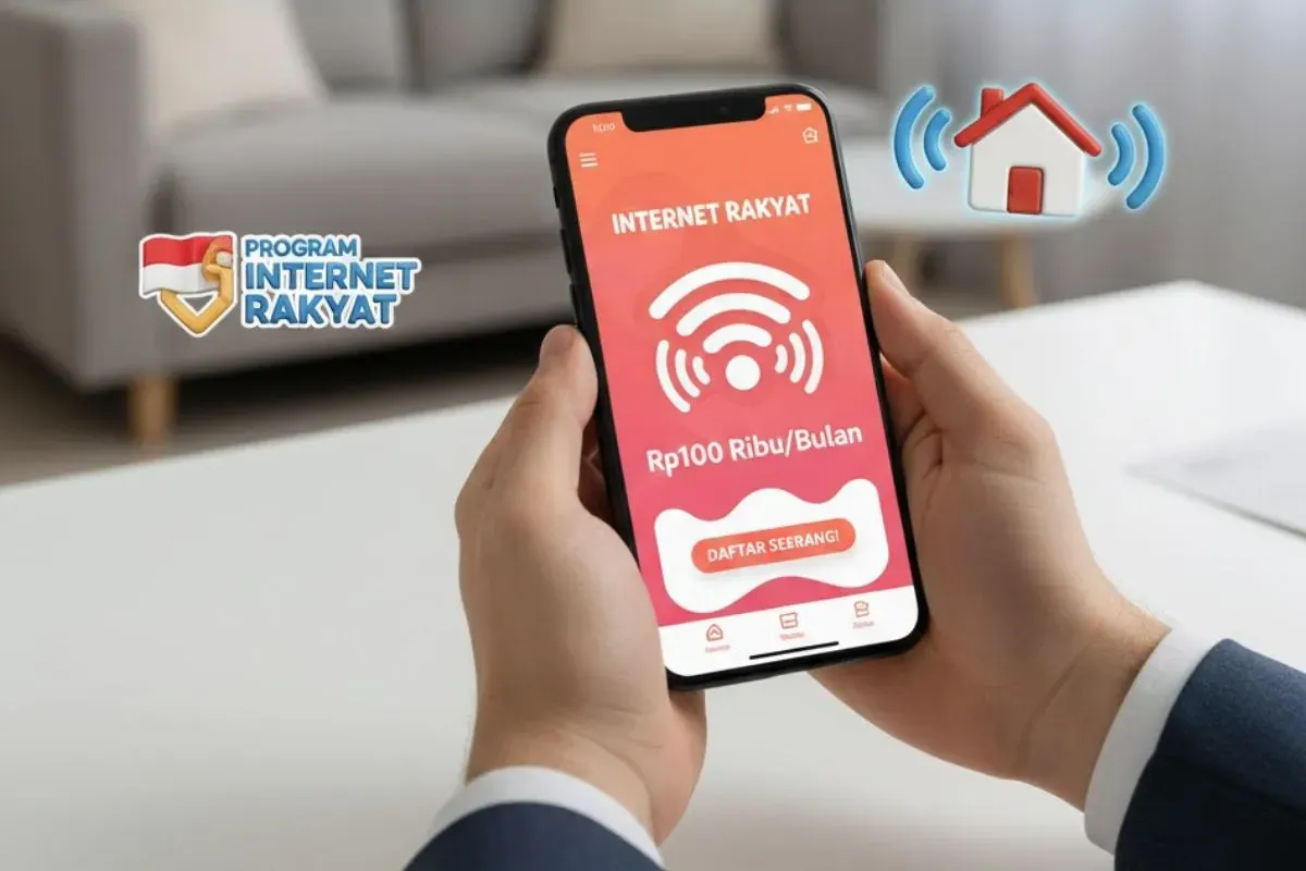 Cara daftar Internet Rakyat