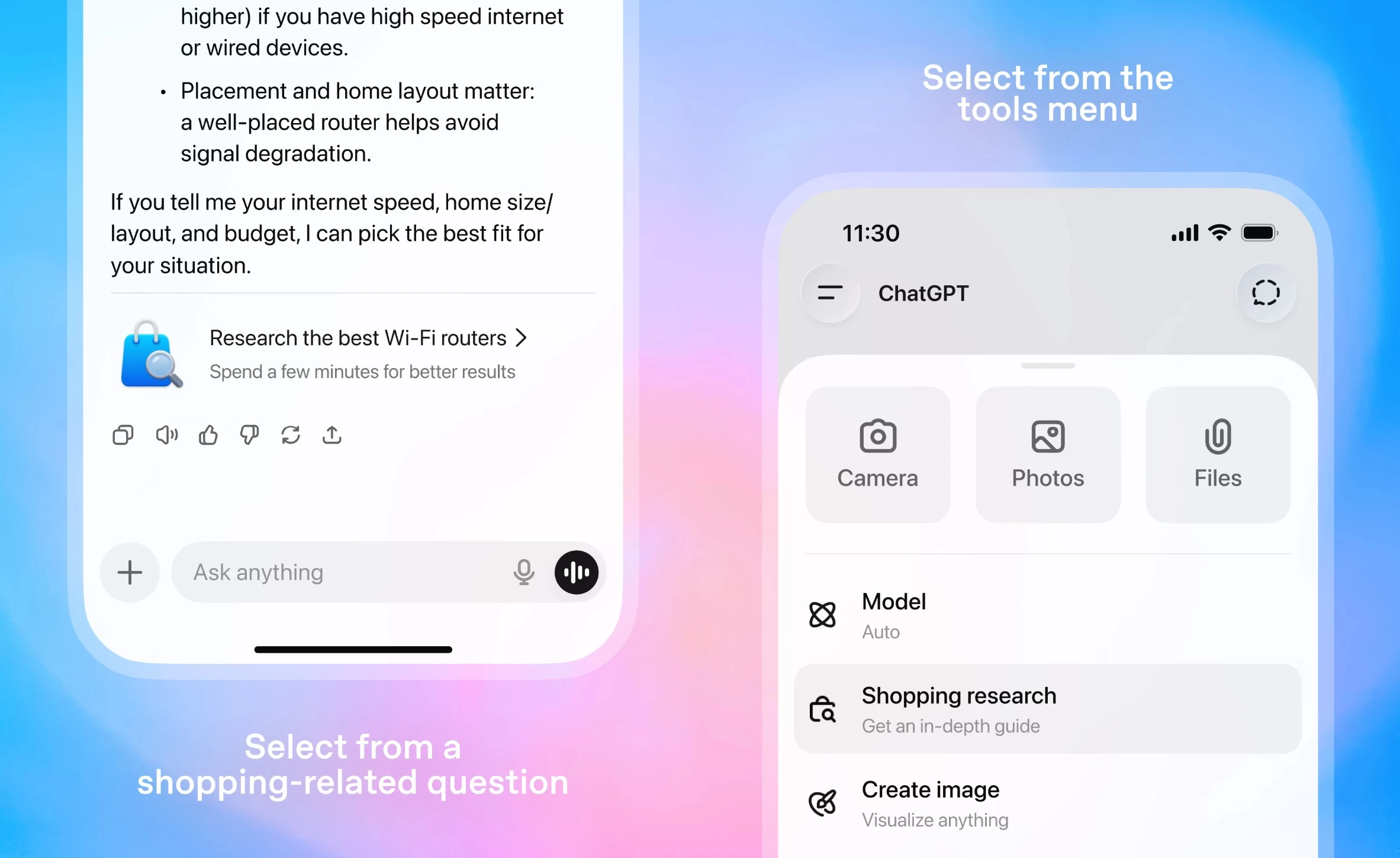 ChatGPT Shopping Research