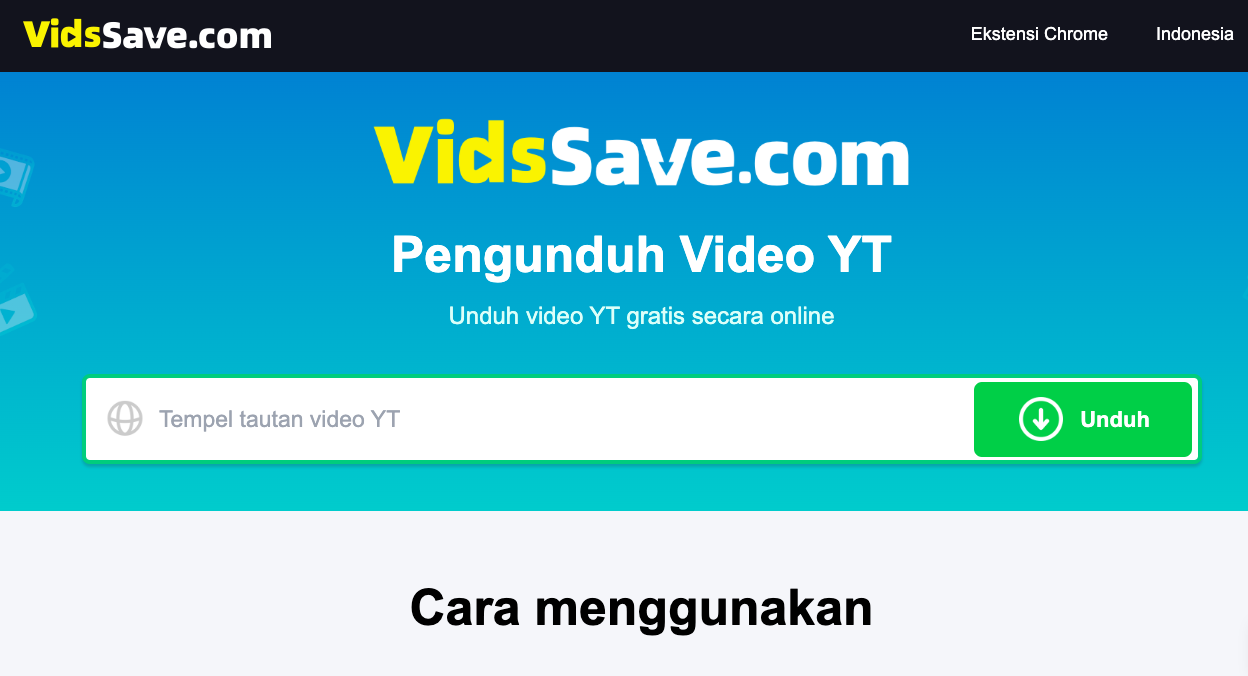 unduh video dan musik