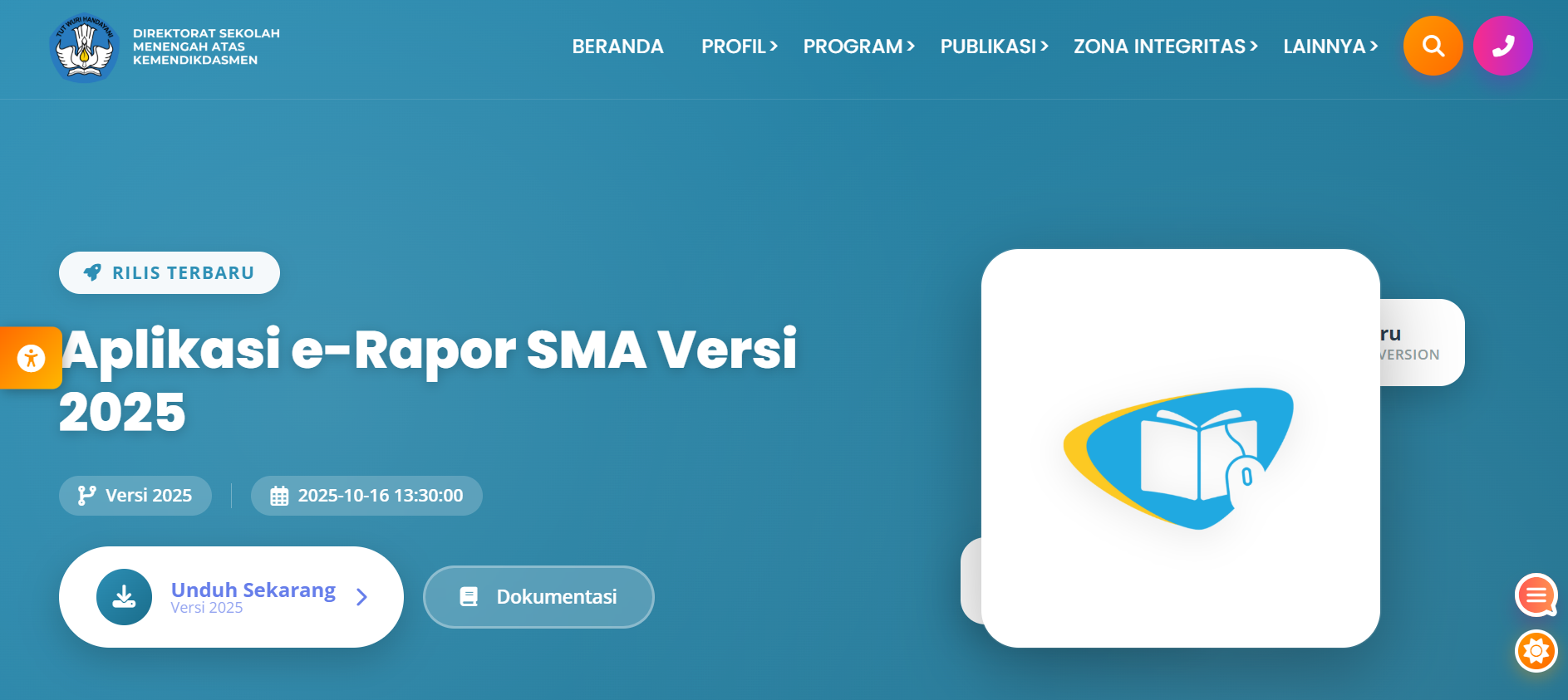 Kemendikdasmen memperkenalkan e-Rapor