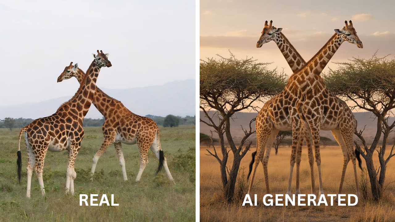 foto AI,cara mengenali foto AI, mendeteksi gambar buatan AI,literasi visual digital