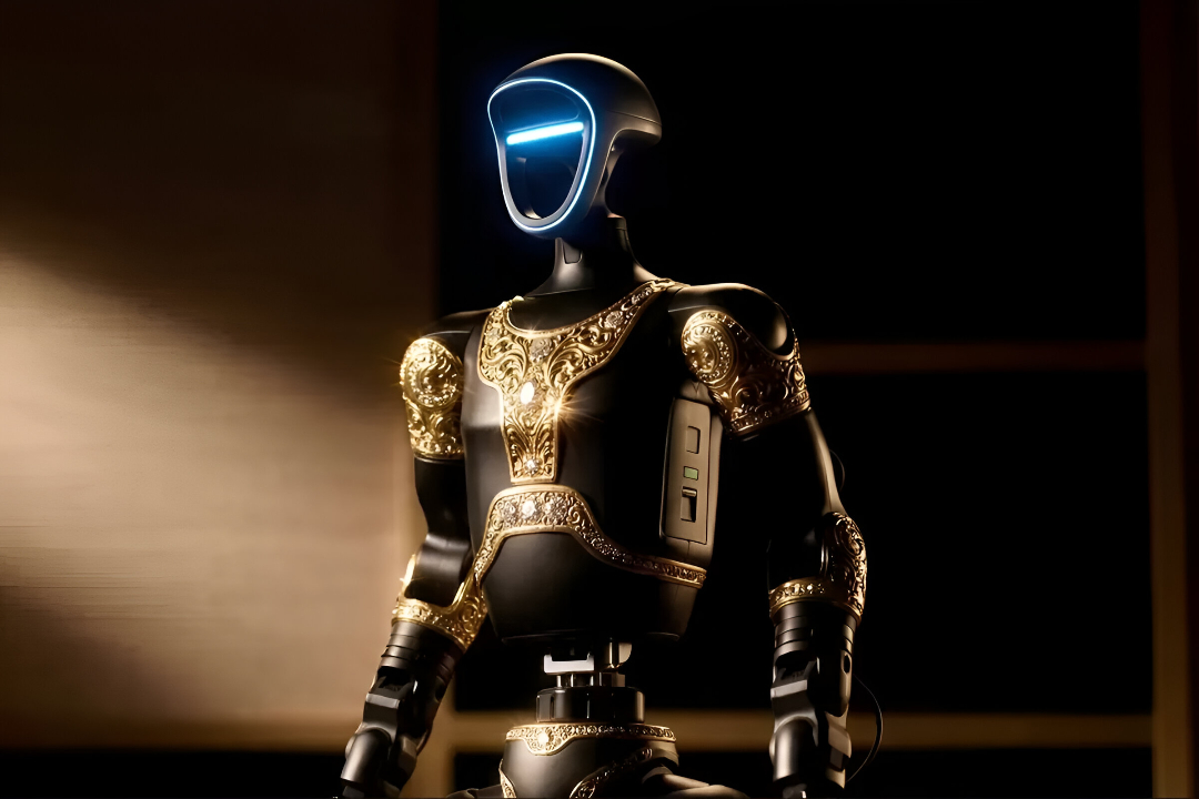 Robot Humanoid Caviar Emas