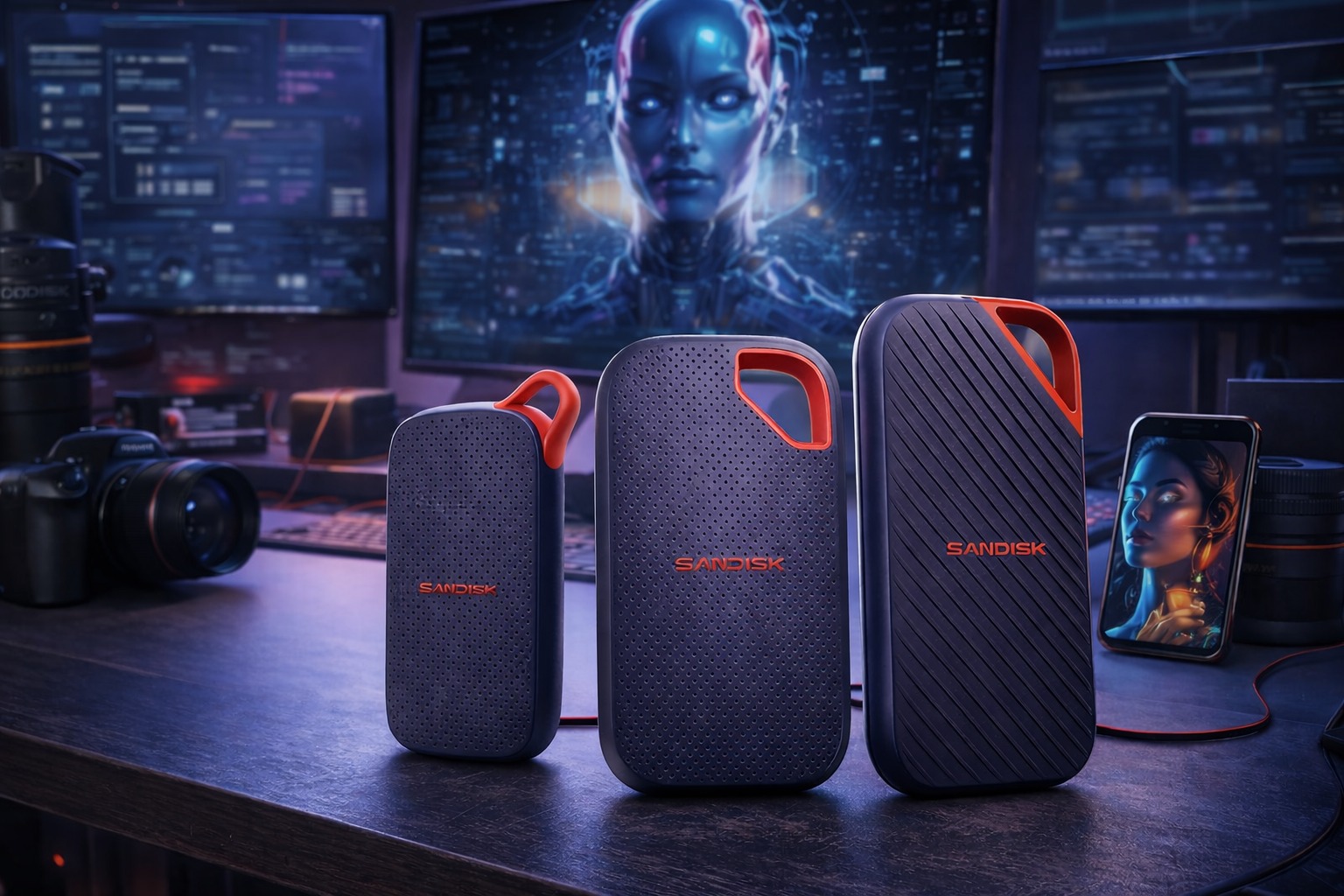 SanDisk SSD Portable Generasi Baru AI