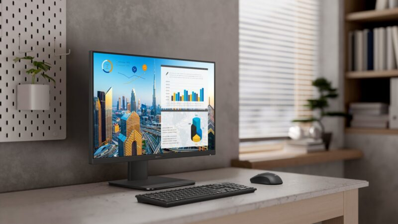 ASUS VM640 AIO PC, harga ASUS VM640, spesifikasi ASUS VM640, NPU AIO PC, layar NanoEdge 23.8 inci, PC komputasi AI.