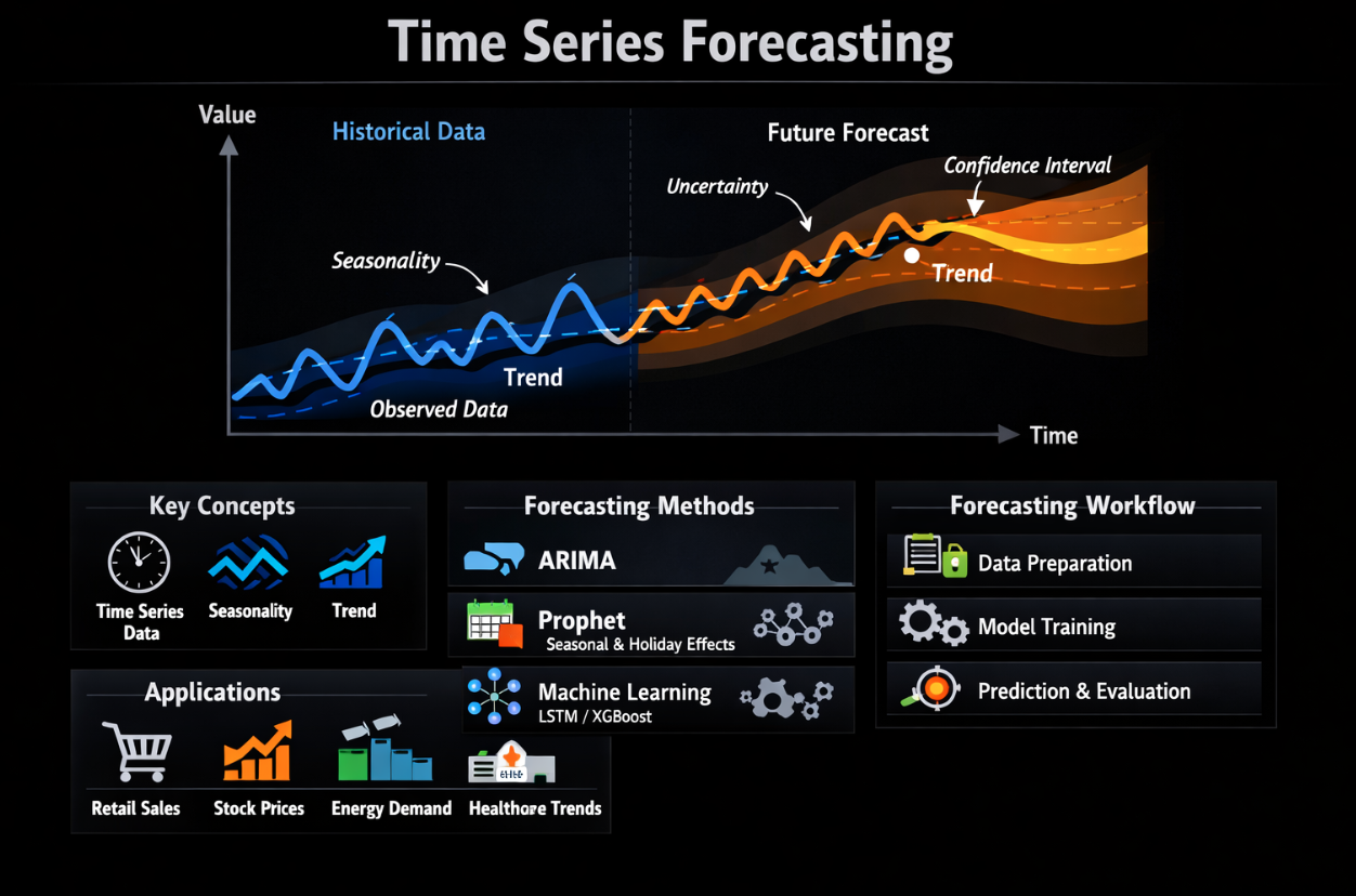 time series forecasting Indonesia, Sagara Technology, prediksi permintaan, Deep Learning, LSTM, Transformers AI, optimasi rantai pasok, analisis tren bisnis