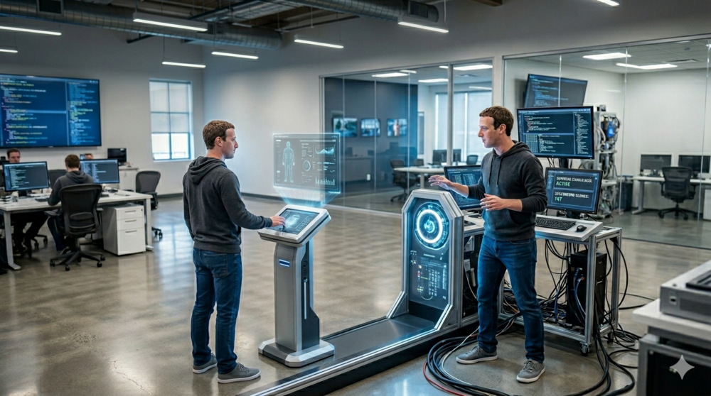 kloning ai mark zuckerberg, kloning ceo meta, karakter 3d ai meta, fitur ai kreator instagram, interaksi real-time ai zuckerberg