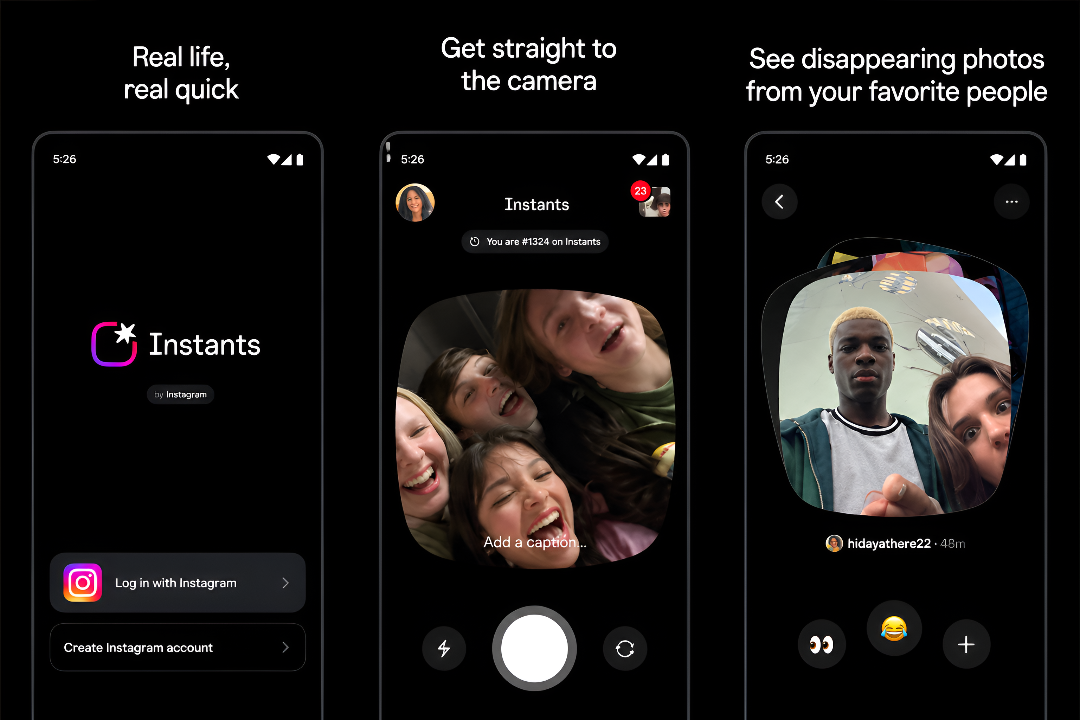 Instagram Instants Hadir! Foto Tanpa Edit Cuma Bisa Dilihat Sekali ...