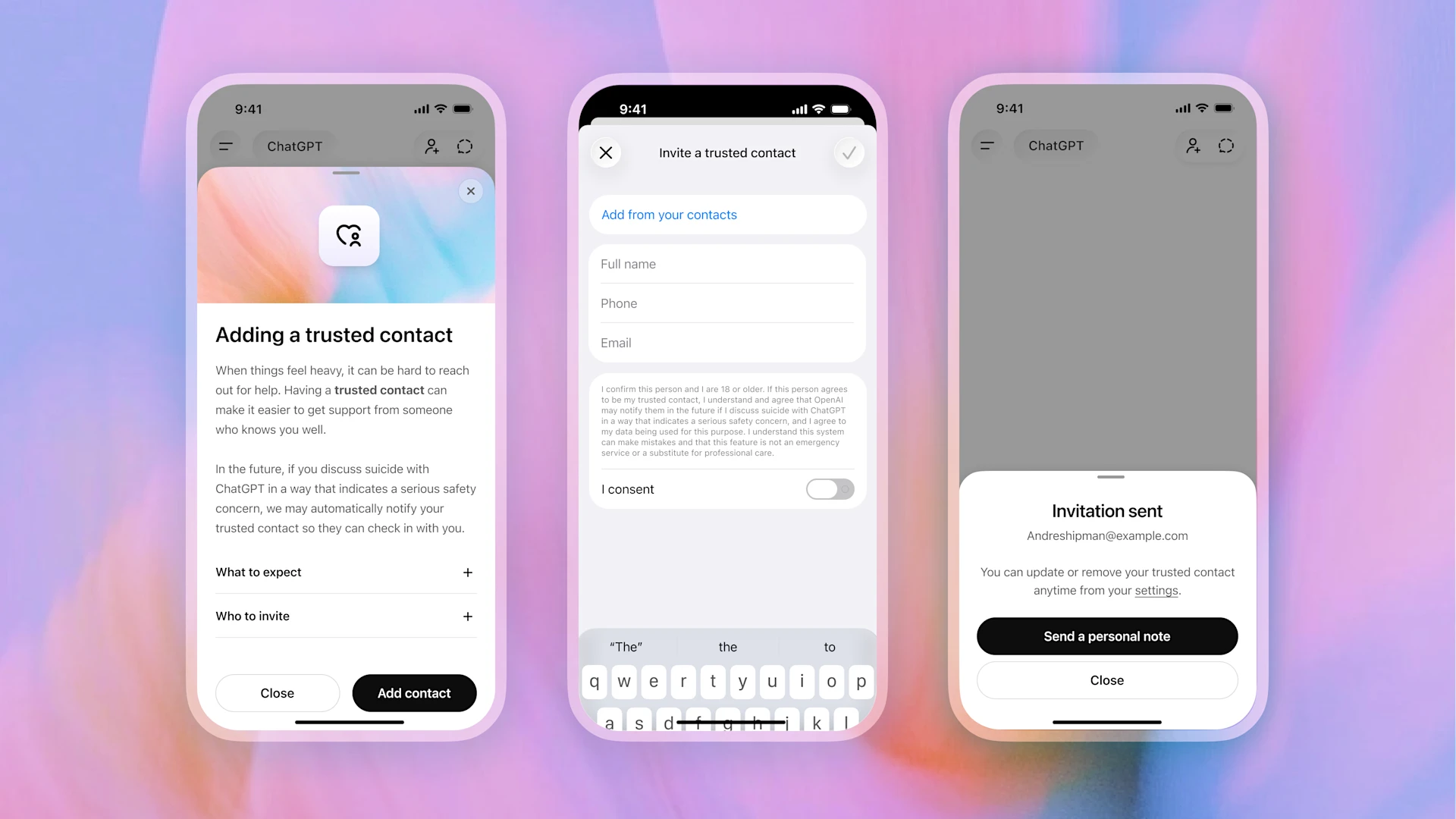 OpenAI Trusted Contact