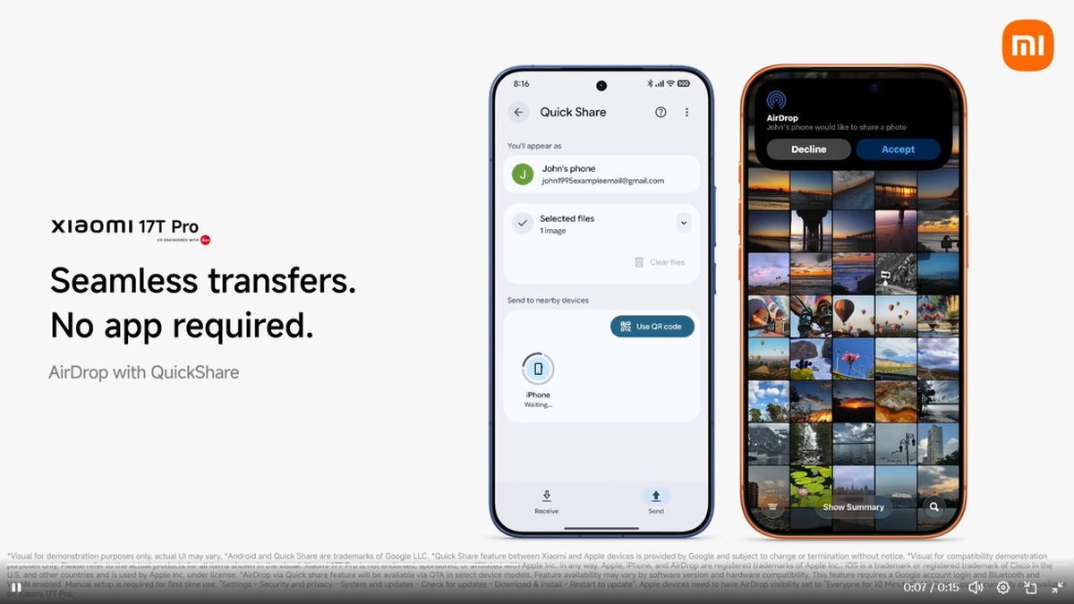 xiaomi kirim file ke iphone