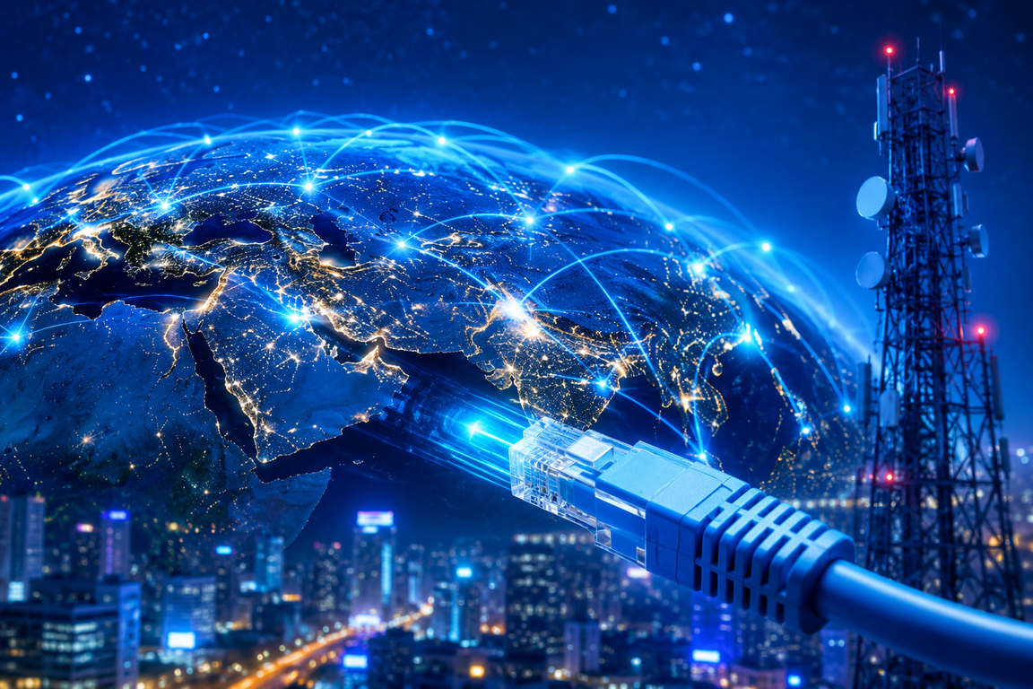 negara dengan internet tercepat di dunia 2026