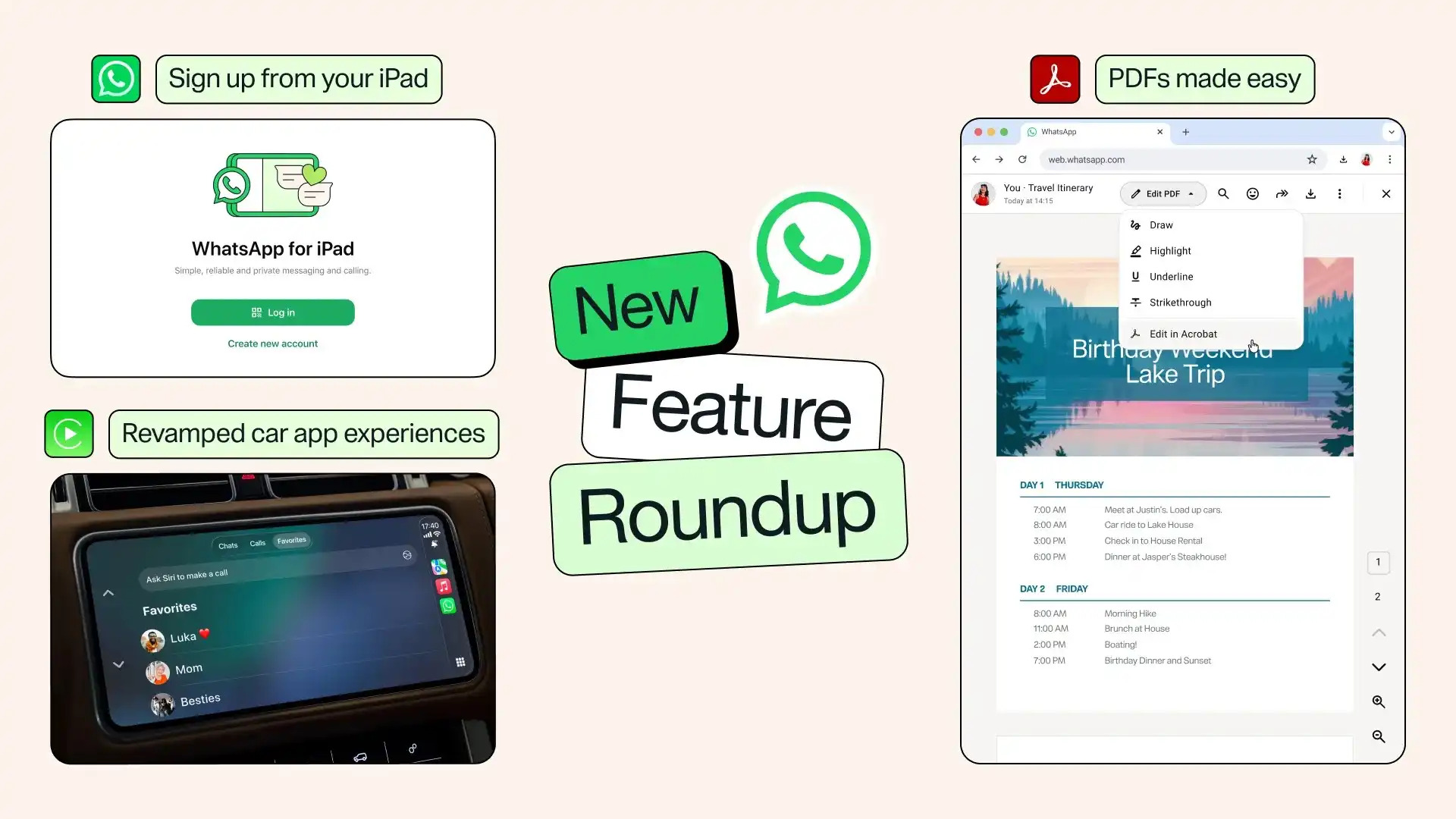 WhatsApp fitur baru