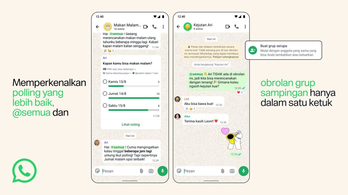 fitur baru WhatsApp