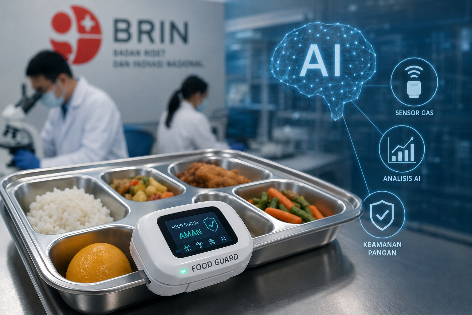 AI deteksi makanan basi MBG
