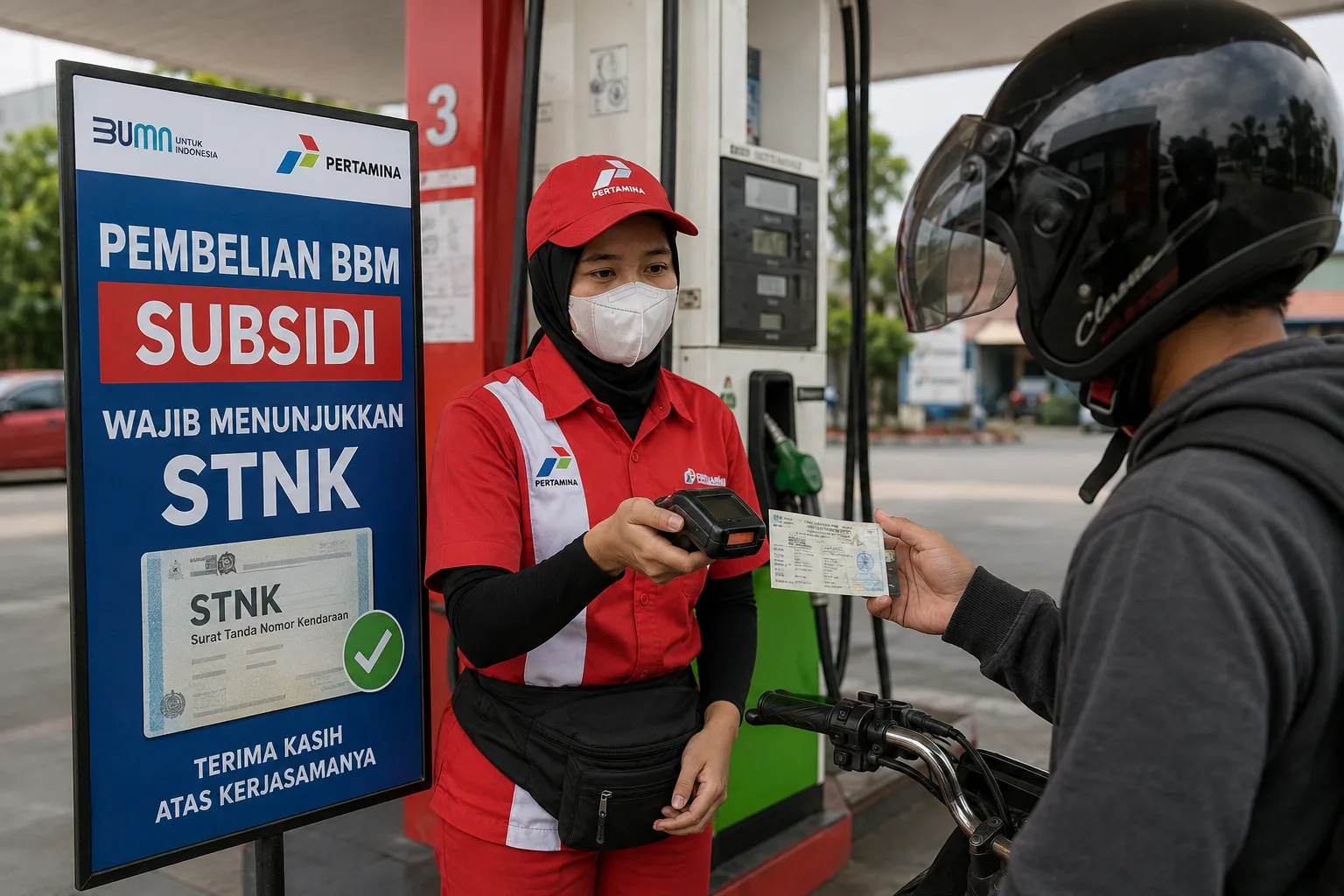 Batal! Pertamina Batalkan Aturan Wajib Tunjukkan STNK untuk Beli BBM Subsidi