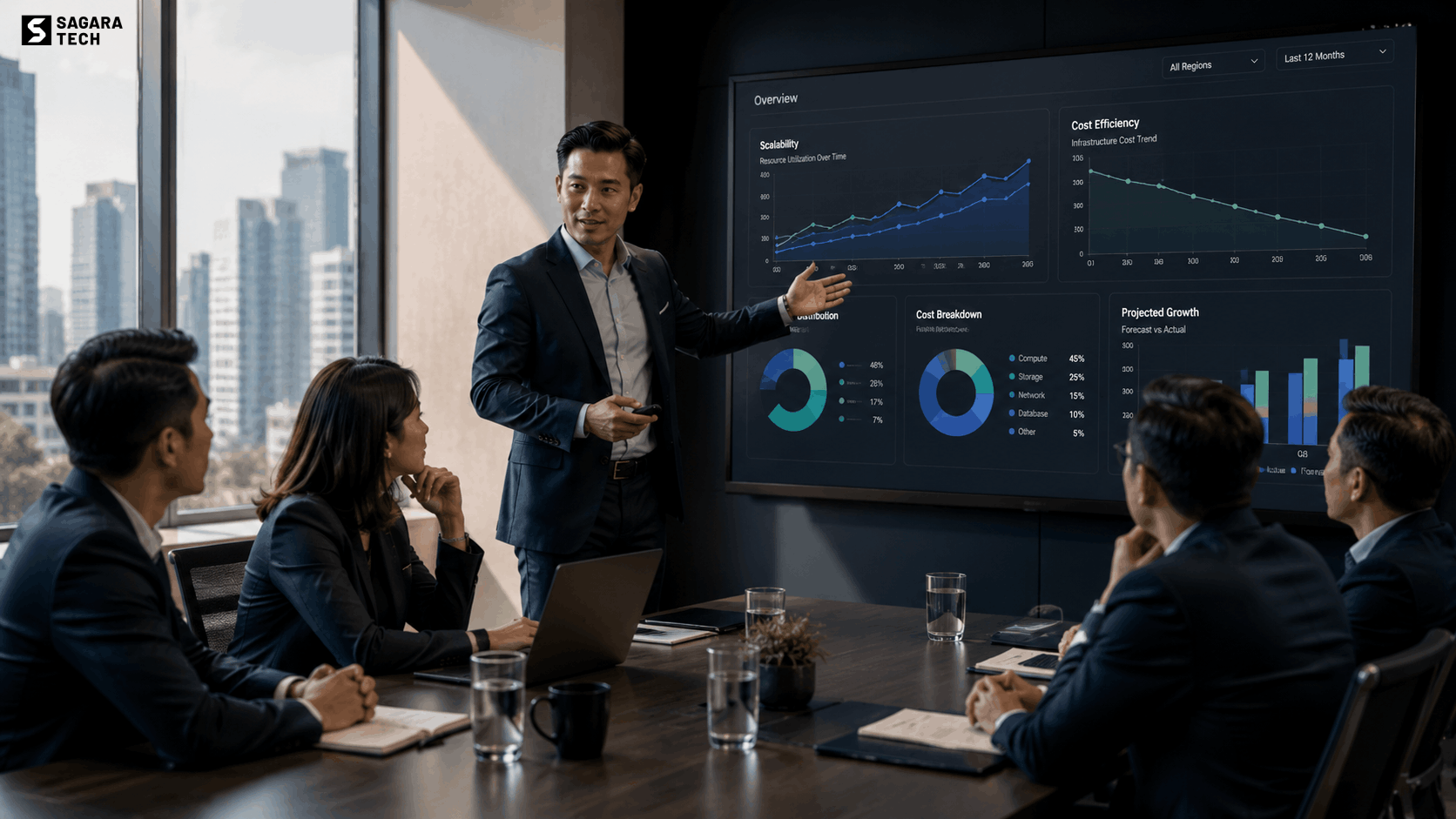 Layanan IT consulting untuk strategi digital perusahaan multinasional