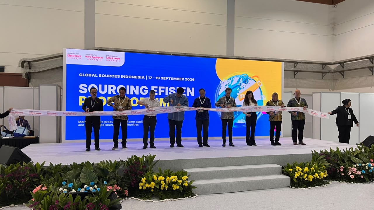 Global Sources Indonesia 2026 Resmi Dibuka, Hadirkan 800 Booth di JICC Senayan
